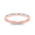 Thumbnail 2 - thin-baguette-diamond-wedding-band-in-rose-gold-FD8383BANGLE5-NL-RG