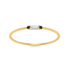 Load image into Gallery viewer, Stackable Thin Baguette Ring