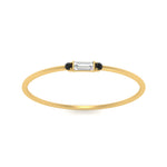 Load image into Gallery viewer, Thin Stack Baguette Ring
