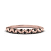 Load image into Gallery viewer, thin-black-diamond-vintage-wedding-band-in-rose-gold-FD123703BGBLACK-NL-RG-GS