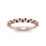 Load image into Gallery viewer, thin-black-diamond-vintage-wedding-band-in-rose-gold-FD123703BGBLACK-NL-RG-GS

