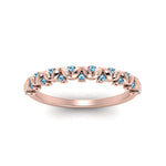 Load image into Gallery viewer, thin-blue-topaz-vintage-wedding-band-in-rose-gold-FD123703BGICBLTO-NL-RG-GS
