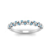 Load image into Gallery viewer, thin-blue-topaz-vintage-wedding-band-in-white-gold-FD123703BGICBLTO-NL-WG-GS