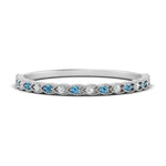 Load image into Gallery viewer, thin-braided-stacking-diamond-engagement-ring-with-blue-topaz-in-white-gold-FD123085BGICBLTOANGLE3-NL-WG.jpg
