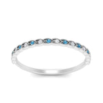 Load image into Gallery viewer, thin-braided-stacking-diamond-engagement-ring-with-blue-topaz-in-white-gold-FD123085BGICBLTOANGLE3-NL-WG.jpg
