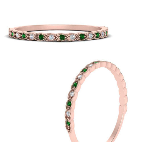 thin-braided-stacking-diamond-engagement-ring-with-emerald-in-rose-gold-FD123085BGEMGRANGLE3-NL-RG.jpg