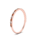 Load image into Gallery viewer, thin-braided-stacking-diamond-engagement-ring-with-orange-sapphire-in-rose-gold-FD123085BGSAORANGLE3-NL-RG.jpg
