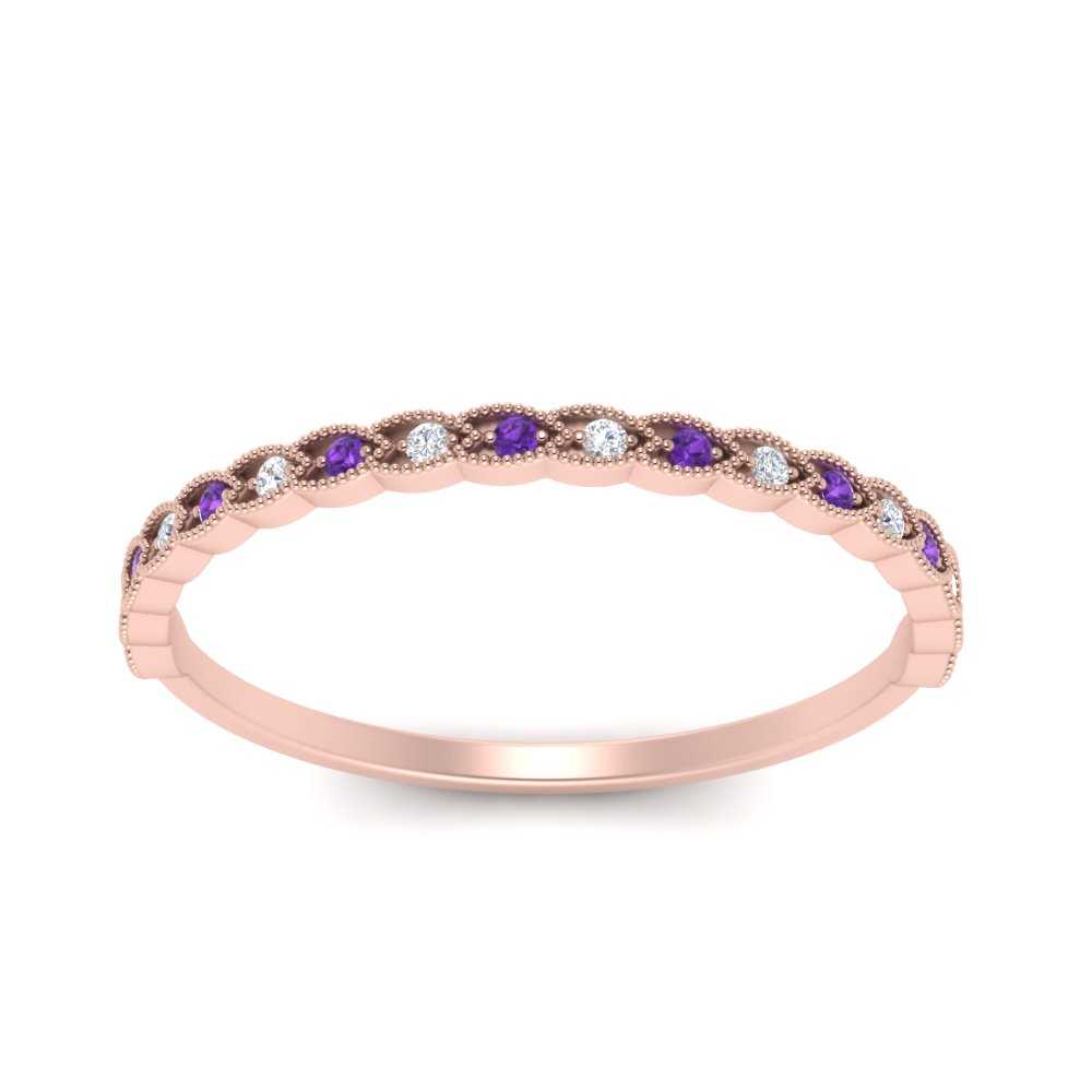 thin-braided-stacking-diamond-engagement-ring-with-purple-topaz-in-rose-gold-FD123085BGVITOANGLE3-NL-RG.jpg