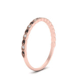 Load image into Gallery viewer, thin-braided-stacking-engagement-ring-with-black-diamond-in-rose-gold-FD123085BGBLACKANGLE3-NL-RG.jpg
