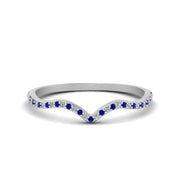 thin-curved-diamond-band-with-blue-sapphire-in-14K-white-gold-FD8300BGSABL-NL-WG
