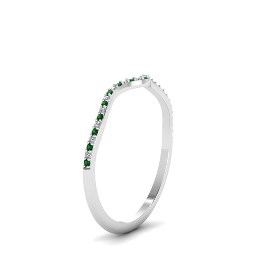 thin-curved-diamond-band-with-emerald-in-14K-white-gold-FD8300BGEMGR-NL-WG