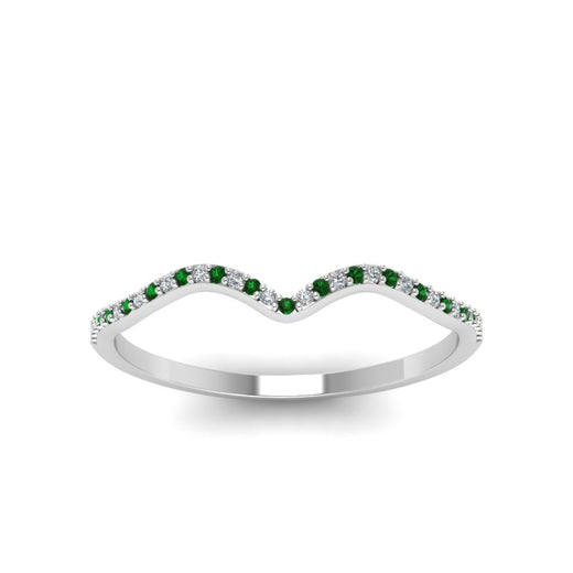 thin-curved-diamond-band-with-emerald-in-14K-white-gold-FD8300BGEMGR-NL-WG