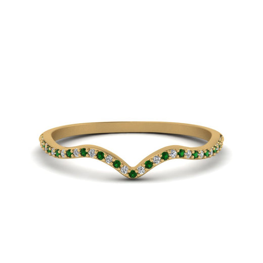 thin-curved-diamond-band-with-emerald-in-14K-yellow-gold-FD8300BGEMGR-NL-YG