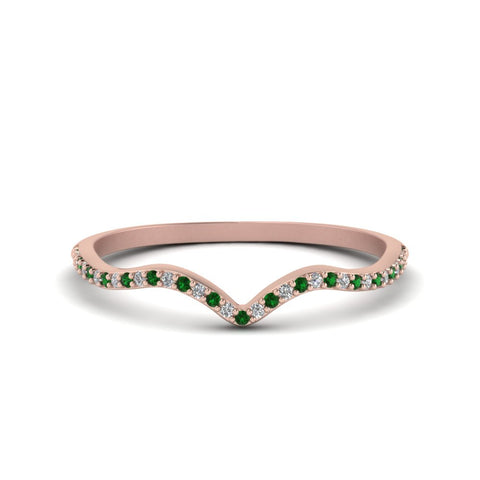 thin-curved-diamond-band-with-emerald-in-18K-rose-gold-FD8300BGEMGR-NL-RG