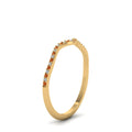 Thumbnail 95 - thin-curved-diamond-band-with-orange-sapphire-in-18K-yellow-gold-FD8300BGSAOR-NL-YG