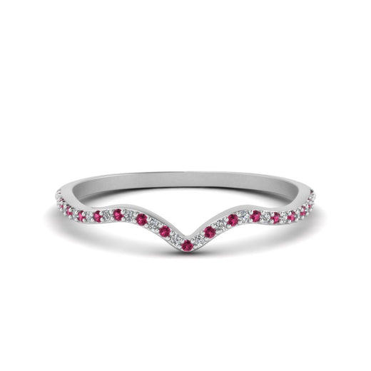 thin-curved-diamond-band-with-pink-sapphire-in-14K-white-gold-FD8300BGSADRPI-NL-WG