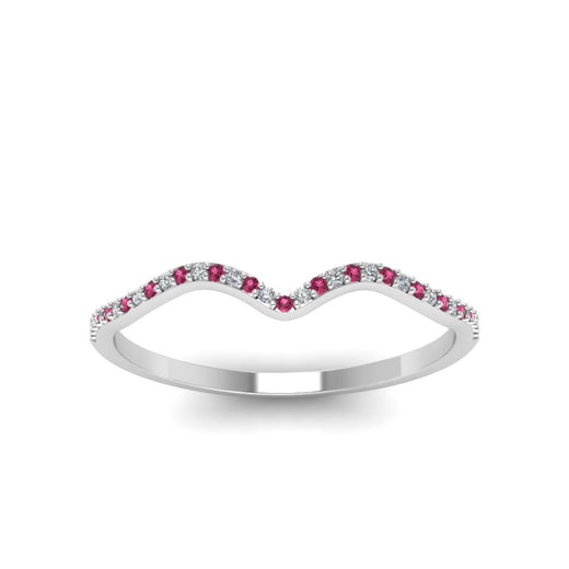 thin-curved-diamond-band-with-pink-sapphire-in-14K-white-gold-FD8300BGSADRPI-NL-WG