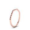 Load image into Gallery viewer, thin-curved-diamond-band-with-ruby-in-14K-rose-gold-FD8300BGRUDR-NL-RG