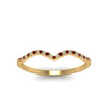 Load image into Gallery viewer, thin-curved-diamond-band-with-ruby-in-14K-yellow-gold-FD8300BGRUDR-NL-YG