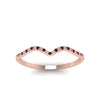 Load image into Gallery viewer, thin-curved-diamond-band-with-ruby-in-18K-rose-gold-FD8300BGRUDR-NL-RG