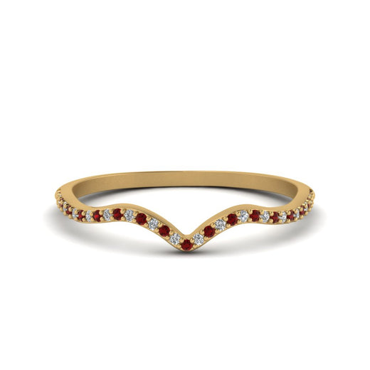 thin-curved-diamond-band-with-ruby-in-18K-yellow-gold-FD8300BGRUDR-NL-YG
