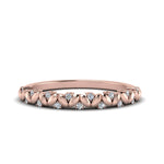 Load image into Gallery viewer, thin-diamond-vintage-wedding-band-in-rose-gold-FD123703B-NL-RG
