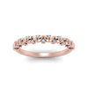 Load image into Gallery viewer, thin-diamond-vintage-wedding-band-in-rose-gold-FD123703B-NL-RG
