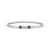 Load image into Gallery viewer, Stackable Thin Baguette Ring