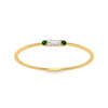 Load image into Gallery viewer, Stackable Thin Baguette Ring
