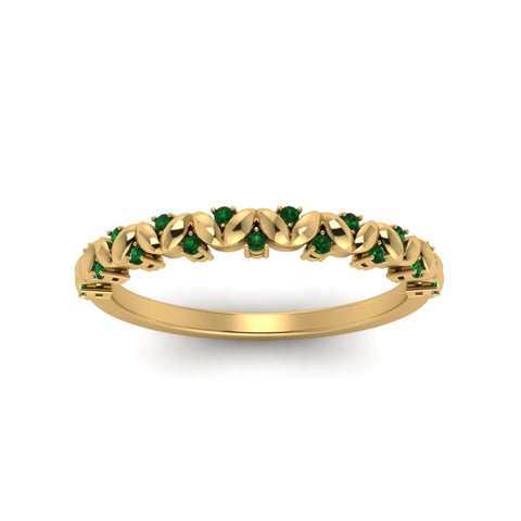 thin-emerald-vintage-wedding-band-in-yellow-gold-FD123703BGEMGR-NL-YG-GS