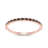 Load image into Gallery viewer, thin-floral-stacking-black-diamond-band-in-rose-gold-FD123085B2GBLACKANGLE3-NL-RG-GS.jpg