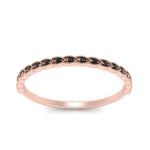 Load image into Gallery viewer, thin-floral-stacking-black-diamond-band-in-rose-gold-FD123085B2GBLACKANGLE3-NL-RG-GS.jpg
