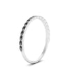 Load image into Gallery viewer, thin-floral-stacking-black-diamond-band-in-white-gold-FD123085B2GBLACKANGLE3-NL-WG-GS.jpg
