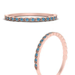 Load image into Gallery viewer, thin-floral-stacking-blue-topaz-band-in-rose-gold-FD123085B2GICBLTOANGLE3-NL-RG-GS.jpg

