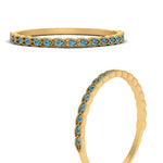 Load image into Gallery viewer, thin-floral-stacking-blue-topaz-band-in-yellow-gold-FD123085B2GICBLTOANGLE3-NL-YG-GS.jpg
