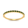 Load image into Gallery viewer, thin-floral-stacking-emerald-band-in-yellow-gold-FD123085B2GEMGRANGLE3-NL-YG-GS.jpg
