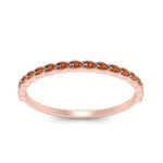 Load image into Gallery viewer, thin-floral-stacking-orange-sapphire-band-in-rose-gold-FD123085B2GSAORANGLE3-NL-RG-GS.jpg
