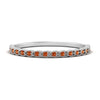 Load image into Gallery viewer, thin-floral-stacking-orange-sapphire-band-in-white-gold-FD123085B2GSAORANGLE3-NL-WG-GS.jpg