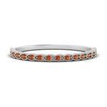 Load image into Gallery viewer, thin-floral-stacking-orange-sapphire-band-in-white-gold-FD123085B2GSAORANGLE3-NL-WG-GS.jpg
