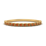 Load image into Gallery viewer, thin-floral-stacking-orange-sapphire-band-in-yellow-gold-FD123085B2GSAORANGLE3-NL-YG-GS.jpg
