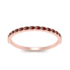 Load image into Gallery viewer, thin-floral-stacking-ruby-band-in-rose-gold-FD123085B2GRUDRANGLE3-NL-RG-GS.jpg