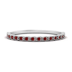 Load image into Gallery viewer, thin-floral-stacking-ruby-band-in-white-gold-FD123085B2GRUDRANGLE3-NL-WG-GS.jpg
