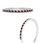 Load image into Gallery viewer, thin-floral-stacking-ruby-band-in-white-gold-FD123085B2GRUDRANGLE3-NL-WG-GS.jpg
