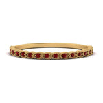 Load image into Gallery viewer, thin-floral-stacking-ruby-band-in-yellow-gold-FD123085B2GRUDRANGLE3-NL-YG-GS.jpg
