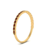 Load image into Gallery viewer, thin-floral-stacking-ruby-band-in-yellow-gold-FD123085B2GRUDRANGLE3-NL-YG-GS.jpg
