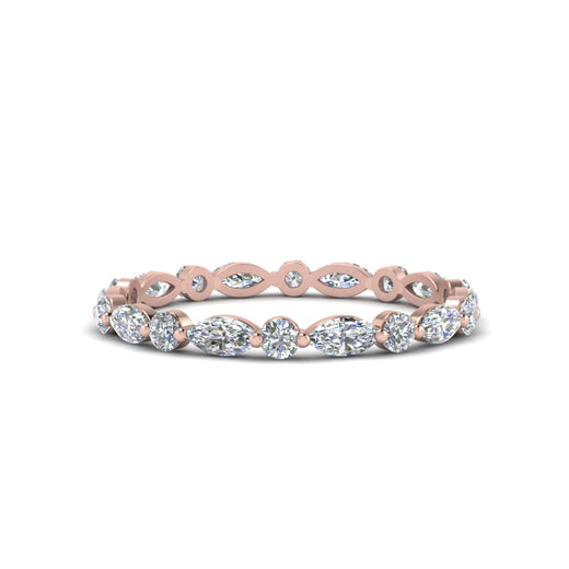 thin-marquise-and-round-eternity-wedding-band-in-rose-gold-FDEWB9403-NL-RG