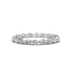 Load image into Gallery viewer, thin-marquise-and-round-eternity-wedding-band-in-white-gold-FDEWB9403-NL-WG