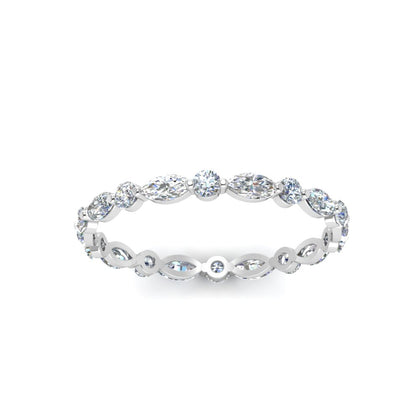 thin-marquise-and-round-eternity-wedding-band-in-white-gold-FDEWB9403ANGLE5-NL-WG