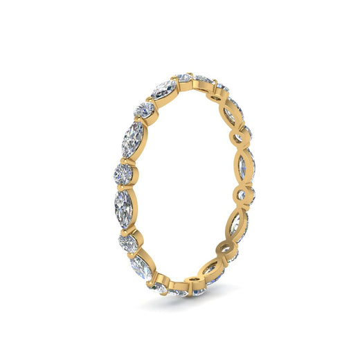 thin-marquise-and-round-eternity-wedding-band-in-yellow-gold-FDEWB9403ANGLE2-NL-YG