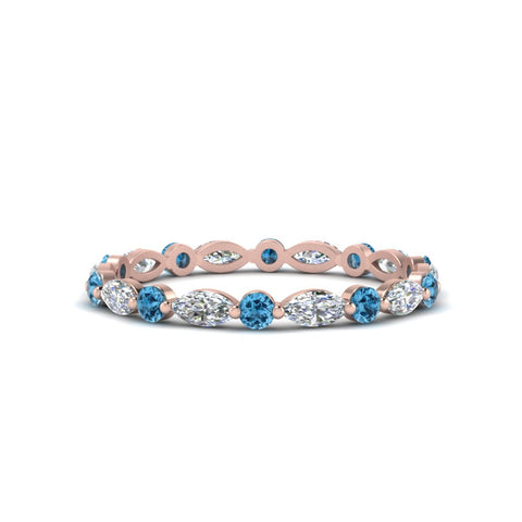 thin-marquise-and-round-eternity-wedding-band-with-blue-topaz-in-rose-gold-FDEWB9403GICBLTO-NL-RG